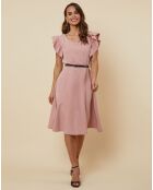 Robe Emilia rose