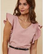Robe Emilia rose