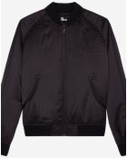 Blouson avec broderie Wild Tiger noir