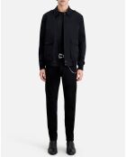 Blouson en coton noir