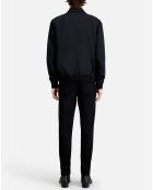 Blouson en coton noir