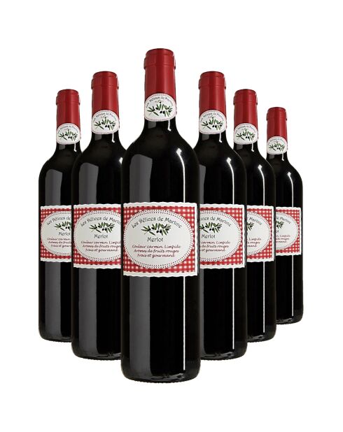 6 Pays d'Oc Délices de Martine 2023 J.M Aujoux 6x75cl