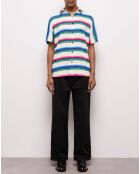Chemise imprimée multicolore