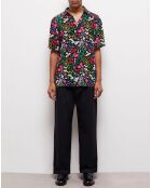 Chemise imprimée multicolore
