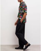 Chemise imprimée multicolore