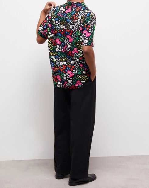 Chemise imprimée multicolore