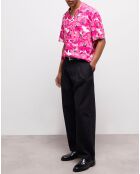 Chemise imprimée rose