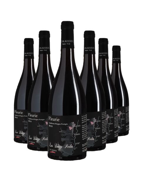 6 Fleurie Les Douze Perles 2018 J.M Aujoux 6x75cl