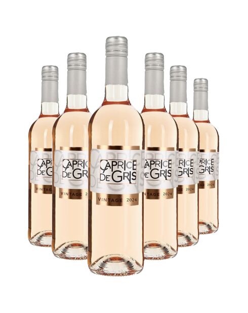 6 Pays d'Oc Caprices de Gris 2024 J.M Aujoux 6x75cl
