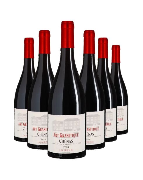 6 Chénas Art Granitique 2024 J.M Aujoux 6x75cl