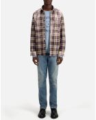 Chemise à carreaux multicolore