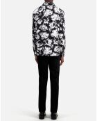 Chemise imprimée noire