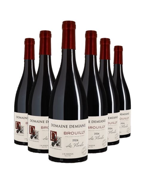 6 Brouilly Les Florales 2024 Dom. Demiane 6x75cl