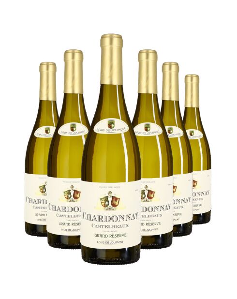 6 Chardonnay Castelbeaux 2024 Louis de Jolimont 6x75cl