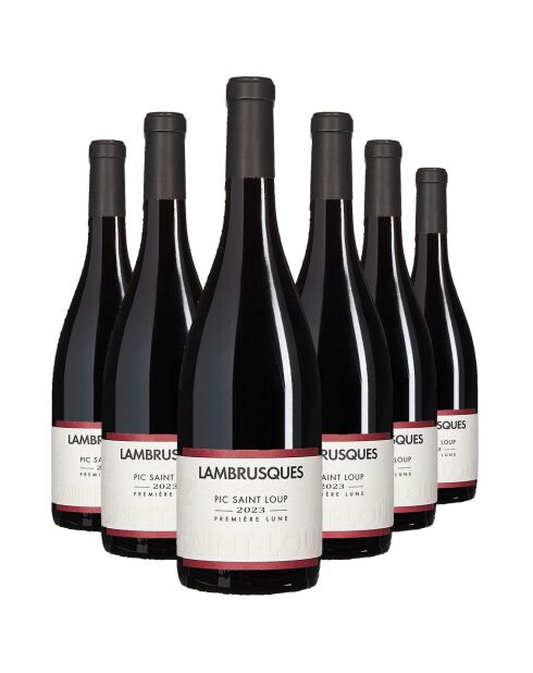 6 Pic Saint-Loup Première Lune 2023 Dom. des Lambrusques 6x75cl