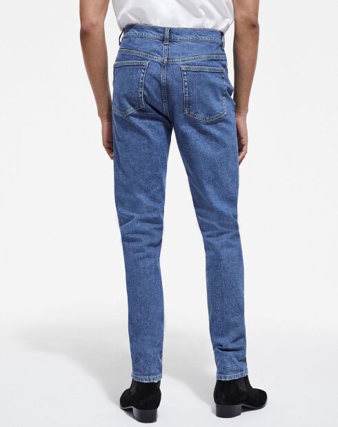 Jean Slim délavé bleu denim