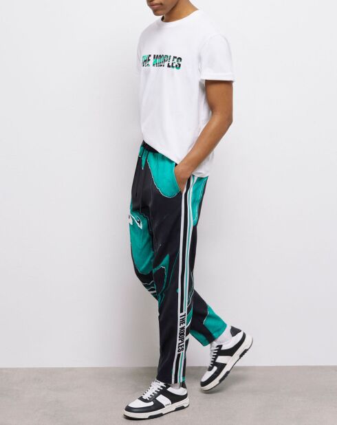 Jogging imprimé noir