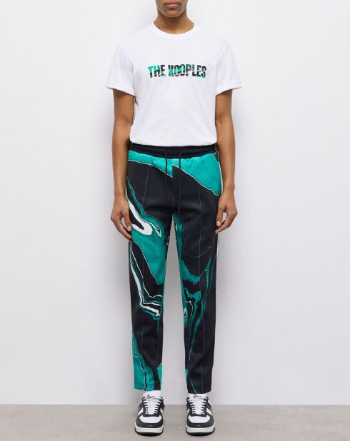 Jogging imprimé noir