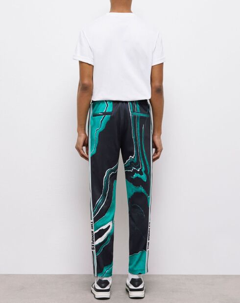 Jogging imprimé noir