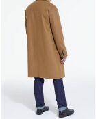 Manteau en Laine mélangée TK camel