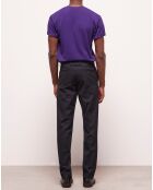 Pantalon en Laine évasée noir