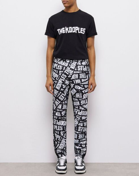 Jogging Logo noir