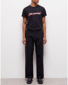 Pantalon large noir