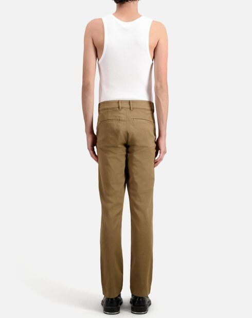 Pantalon chino beige