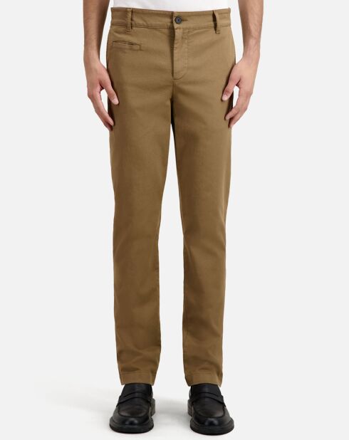 Pantalon chino beige
