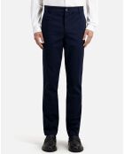 Pantalon chino bleu marine