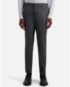 Pantalon en Laine flanelle gris