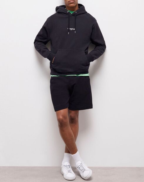 Short molletonné noir