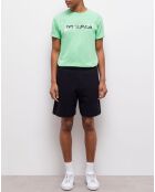 Short molletonné noir