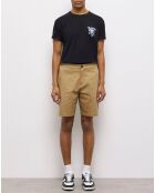 Pantalon Court beige