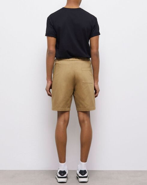 Pantalon Court beige