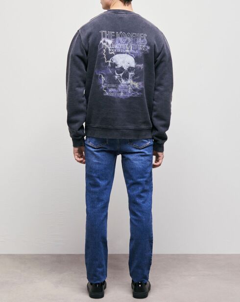 Sweat imprimé noir