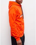 Sweat à capuche Qu'est-ce que orange