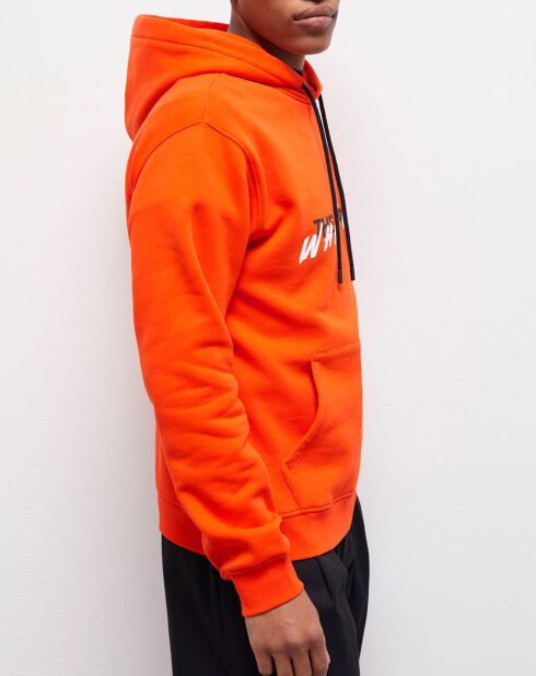 Sweat à capuche Qu'est-ce que orange