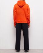 Sweat à capuche Qu'est-ce que orange