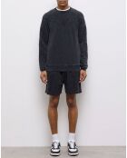 Sweat avec broderie Western noir