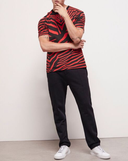 T-Shirt imprimé rouge