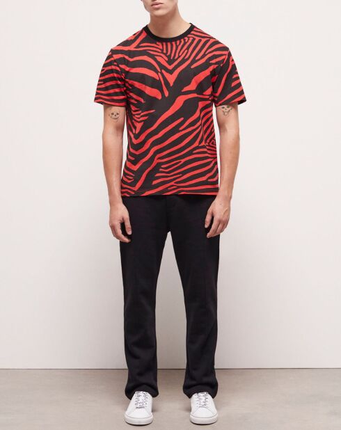 T-Shirt imprimé rouge
