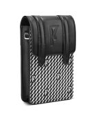 Sac Arguin noir/blanc - 18x11.5x3 cm