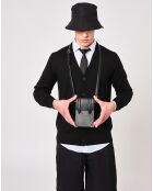 Sac Arguin noir/blanc - 18x11.5x3 cm