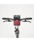 Sac Arguin rouge/noir - 18x11.5x3 cm