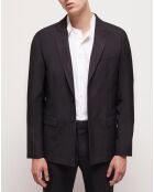 Veste de costume en Laine noire