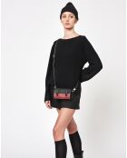 Sac Cyclo rouge/noir - 10x17x17 cm