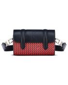 Sac Cyclo rouge/noir - 10x17x17 cm