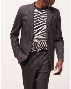 Veste de costume en Laine noire