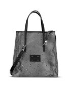 Sac Faret noir/blanc - 38x36x8.5 cm
